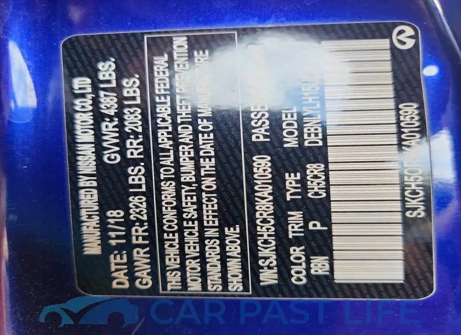 SJKCH5CR8KA010590# 13