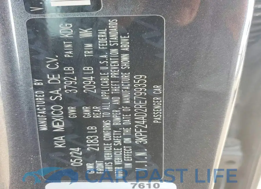 3KPF24AD2RE799359# 12