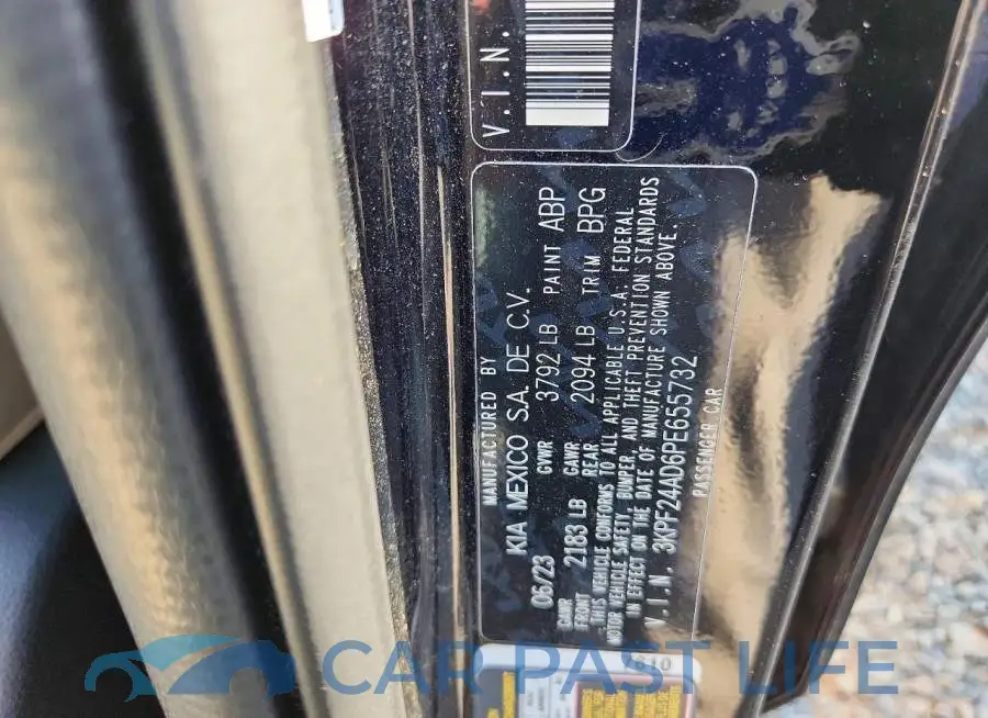 3KPF24AD6PE655732# 12