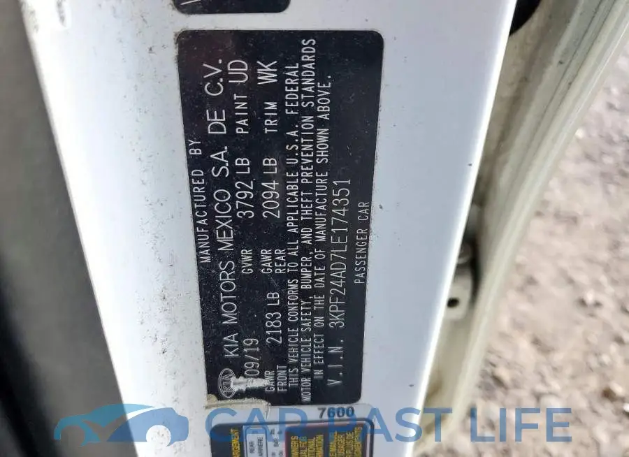 3KPF24AD7LE174351# 13