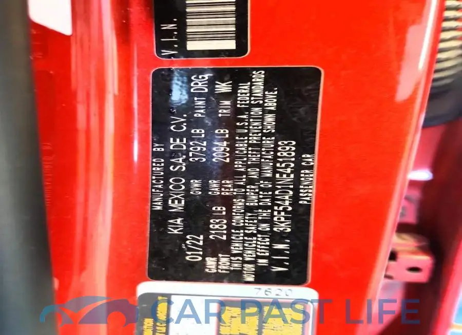 3KPF54AD1NE451893# 12