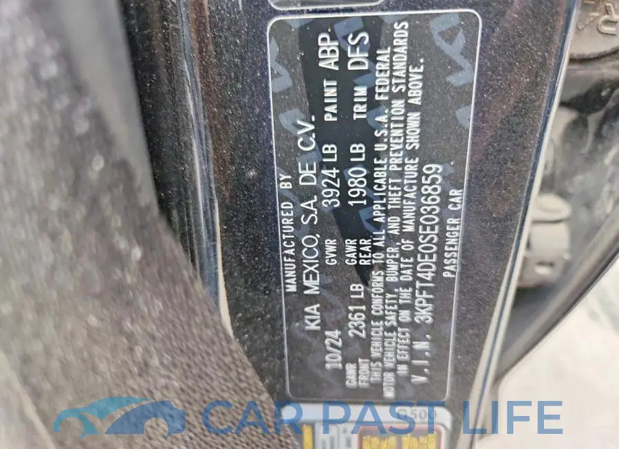 3KPFT4DE0SE036859# 12