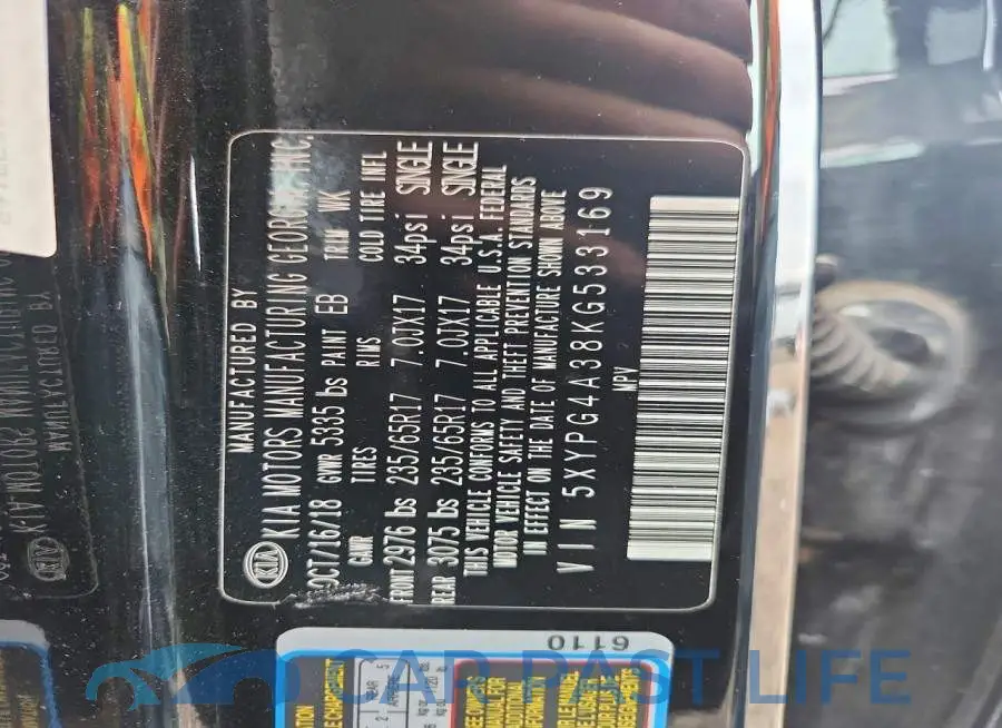 5XYPG4A38KG533169# 13