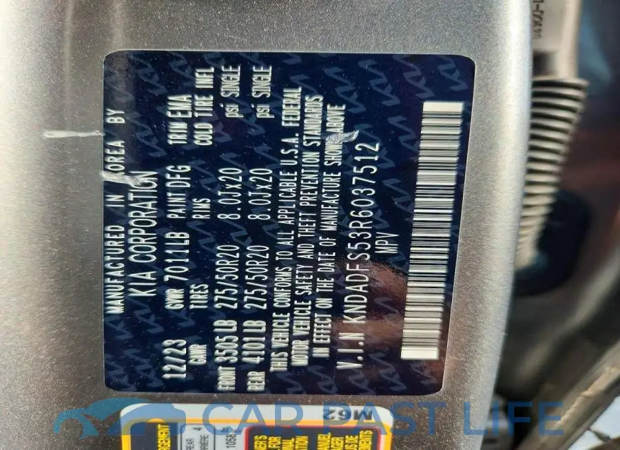 KNDADFS53R6037512# 13