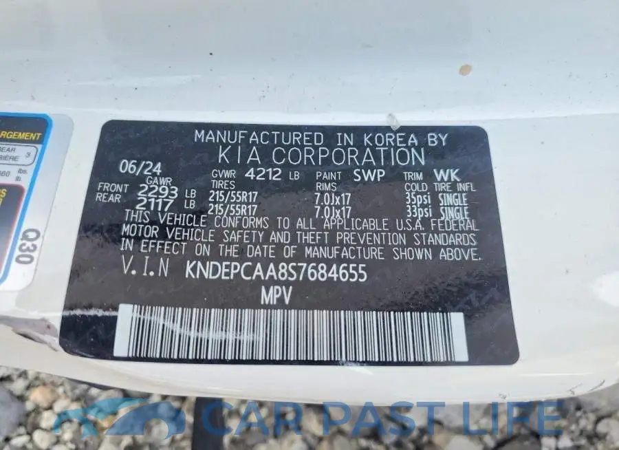 KNDEPCAA8S7684655# 14