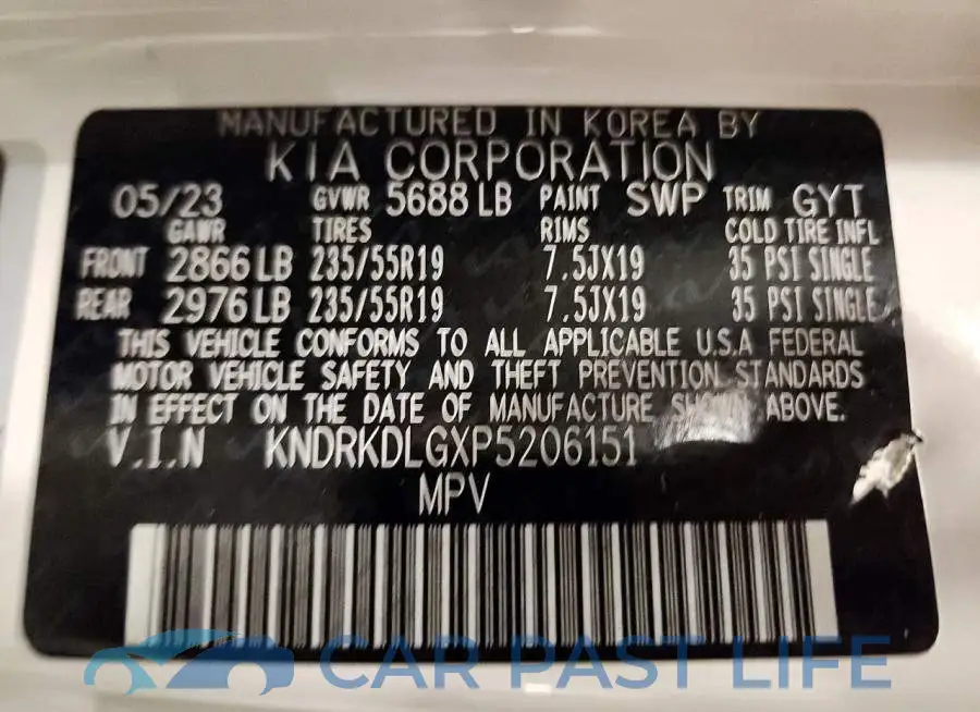 KNDRKDLGXP5206151# 13