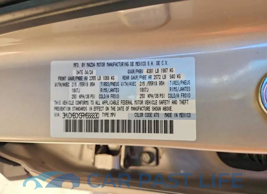 3MVDMBCM3RM688830# 14
