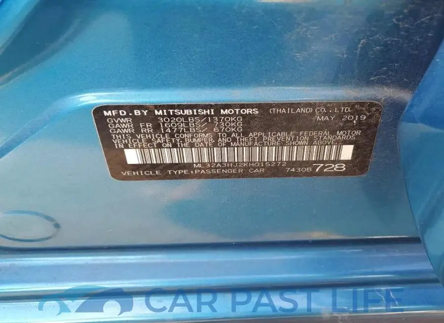ML32A3HJ2KH015272# 11