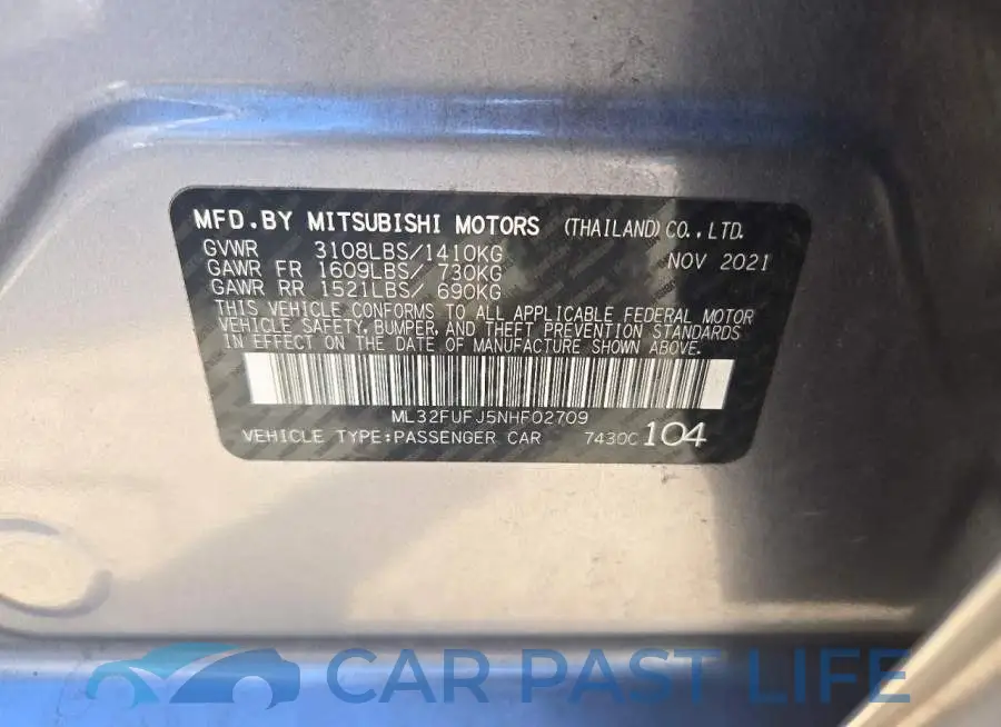 ML32FUFJ5NHF02709# 13