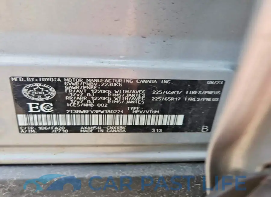 2T3BWRFV3PW180224# 13