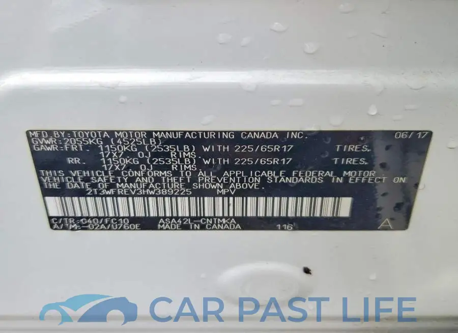 2T3WFREV3HW389225# 13