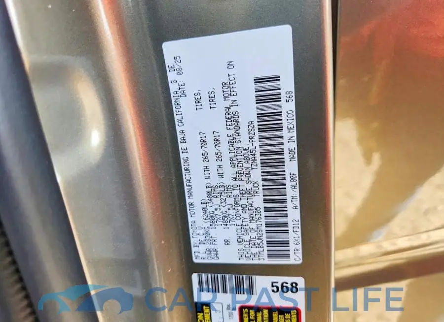 3TMLB5JN2SM176305# 12