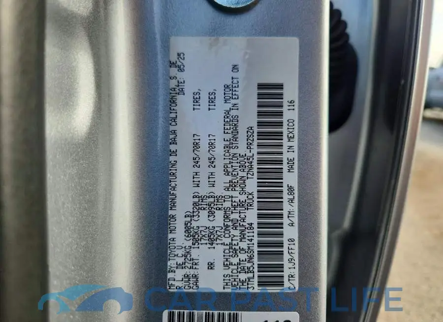 3TMLB5JN6SM141184# 13