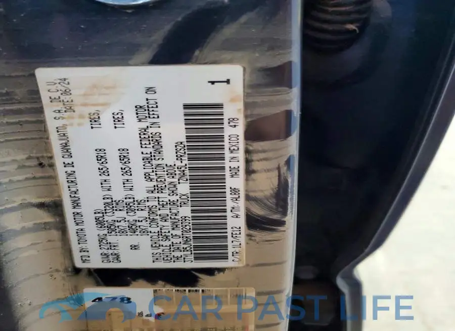 3TYLB5JN6RT029399# 12