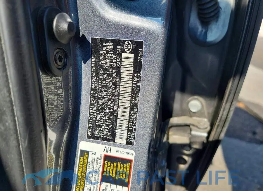 4T1BK1EB4JU268249# 12