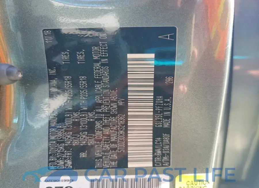 5TDDZ3DC8KS218362# 13