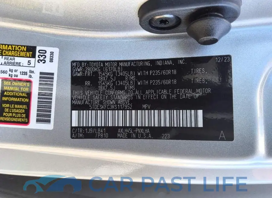 5TDESKFC3RS117952# 13
