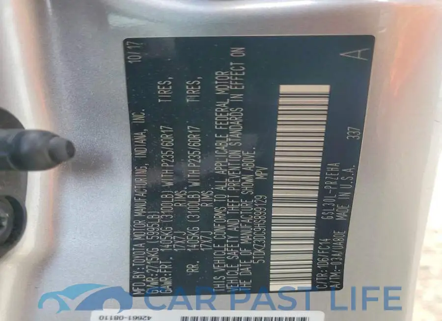 5TDKZ3DC9HS899129# 13