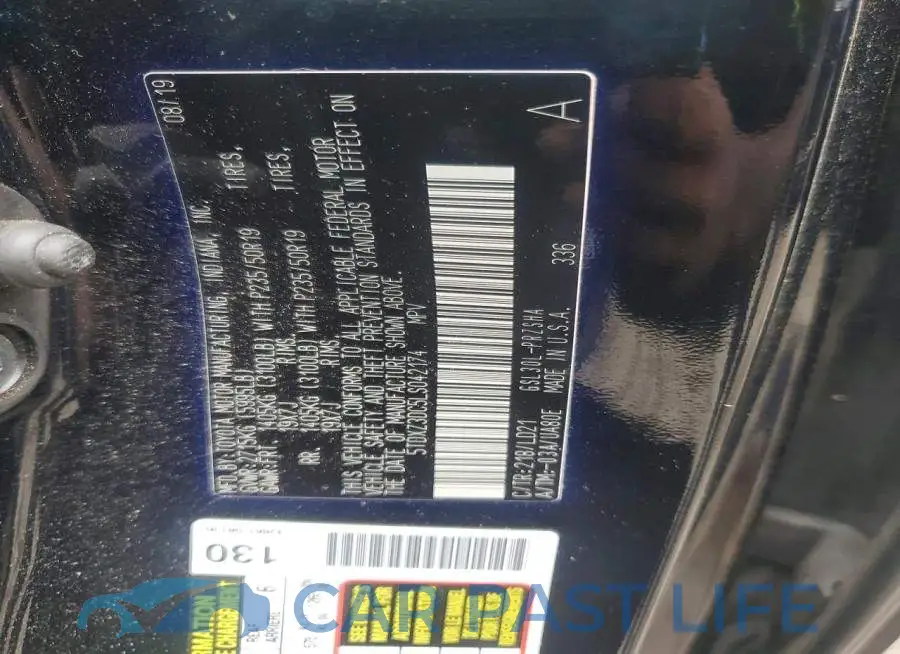 5TDXZ3DC5LS042174# 12