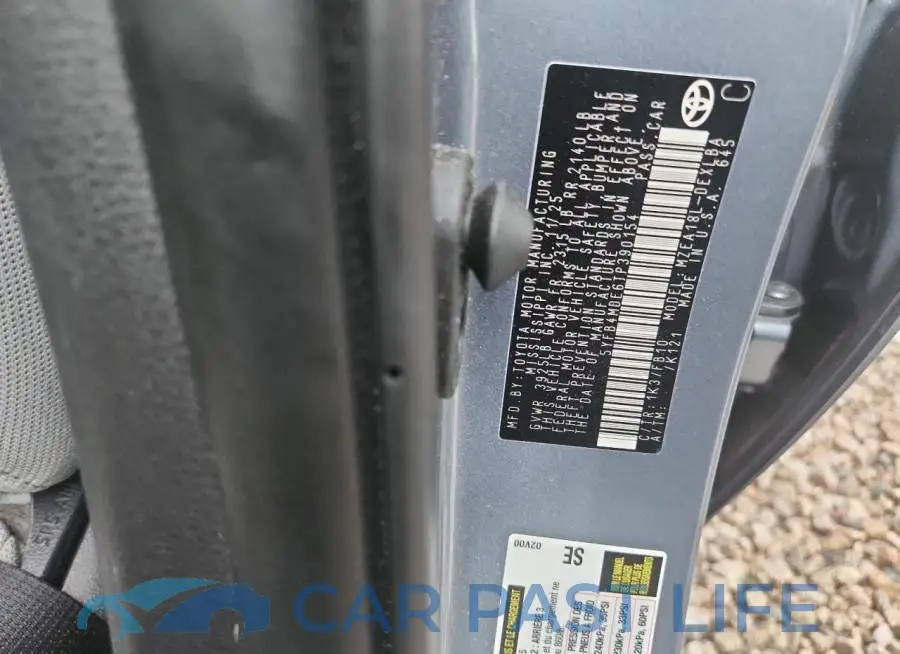 5YFB4MDE6TP390154# 12