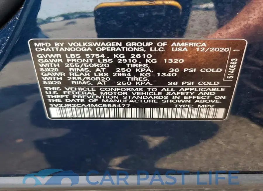 1V2JR2CA4MC558477# 13
