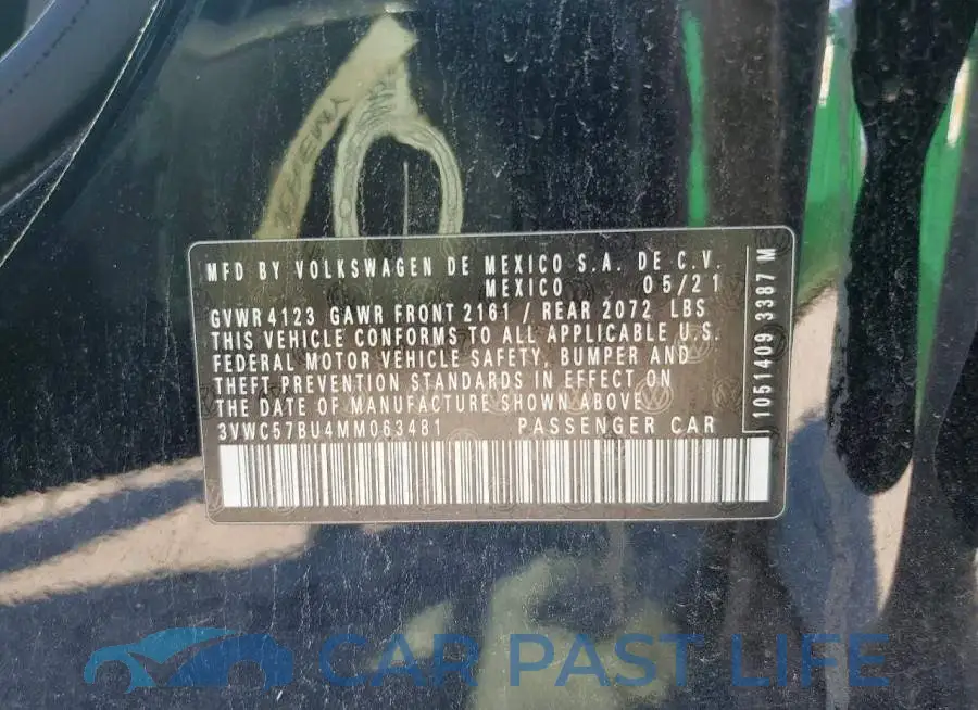 3VWC57BU4MM063481# 13
