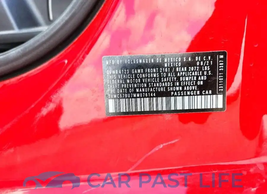 3VWC57BU7MM076144# 13