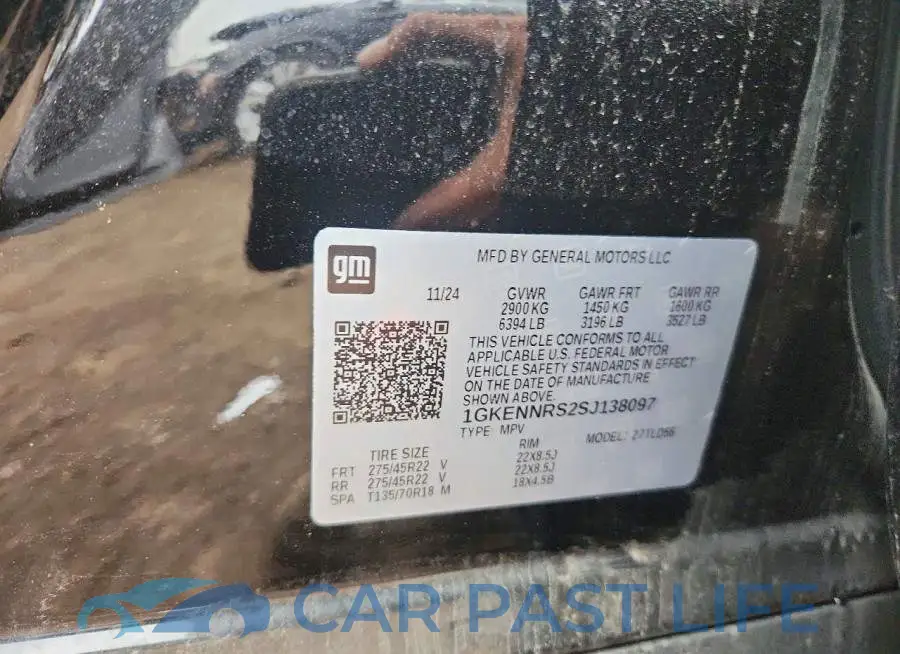1GKENNRS2SJ138097# 14