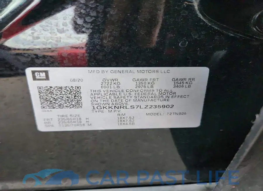1GKKNRLS7LZ235902# 13