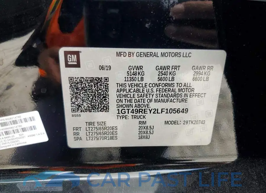 1GT49REY2LF105649# 13
