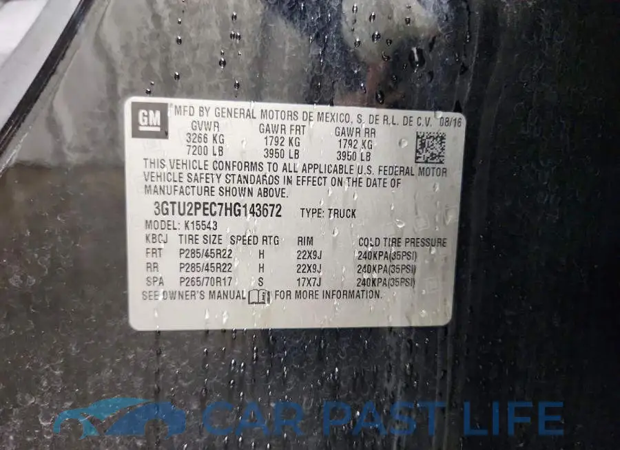 3GTU2PEC7HG143672# 12