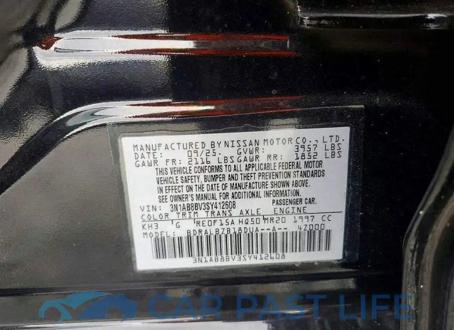 3N1AB8BV3SY412608# 12