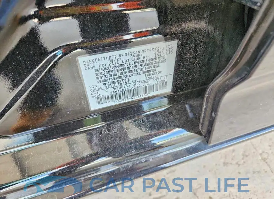 3N1AB8BV6SY218137# 12