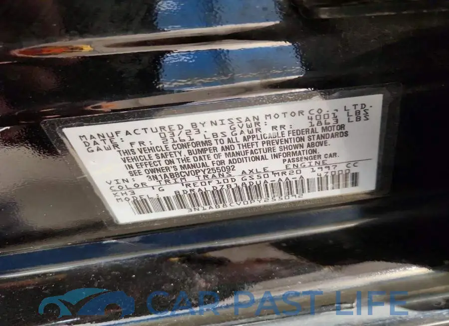 3N1AB8CV0PY255092# 12