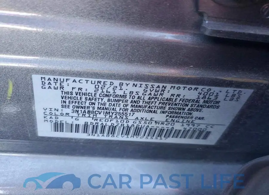 3N1AB8CV1MY255517# 12