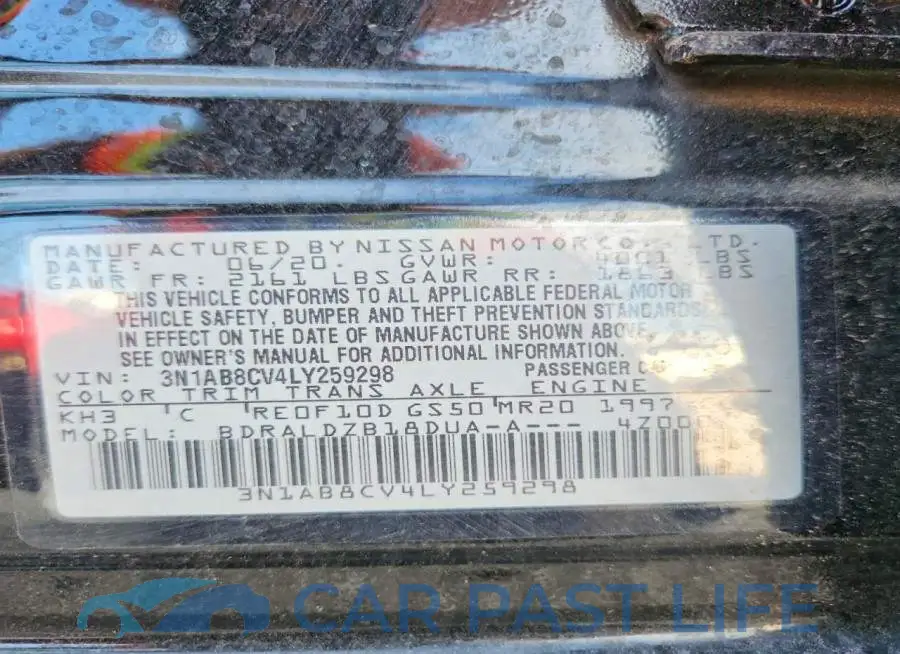 3N1AB8CV4LY259298# 12