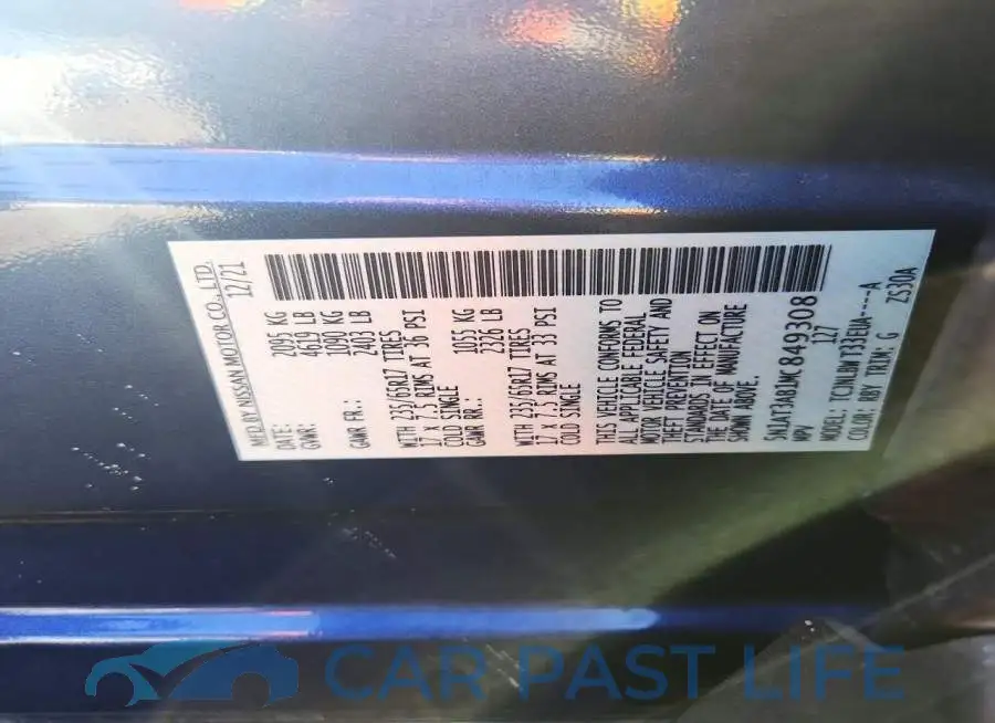 5N1AT3AB1MC849308# 13