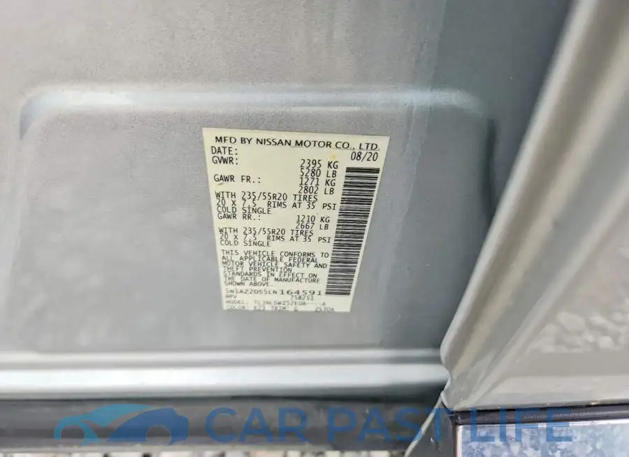 5N1AZ2DS5LN164591# 13
