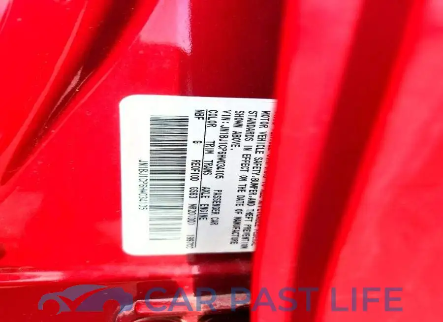 JN1BJ1CP6HW034105# 13