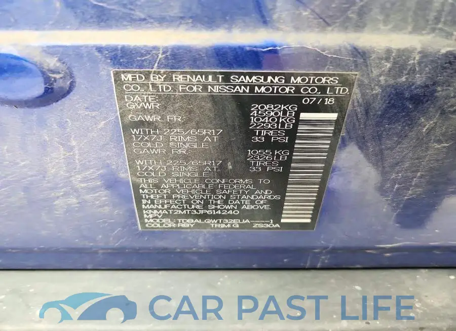 KNMAT2MT3JP614240# 13