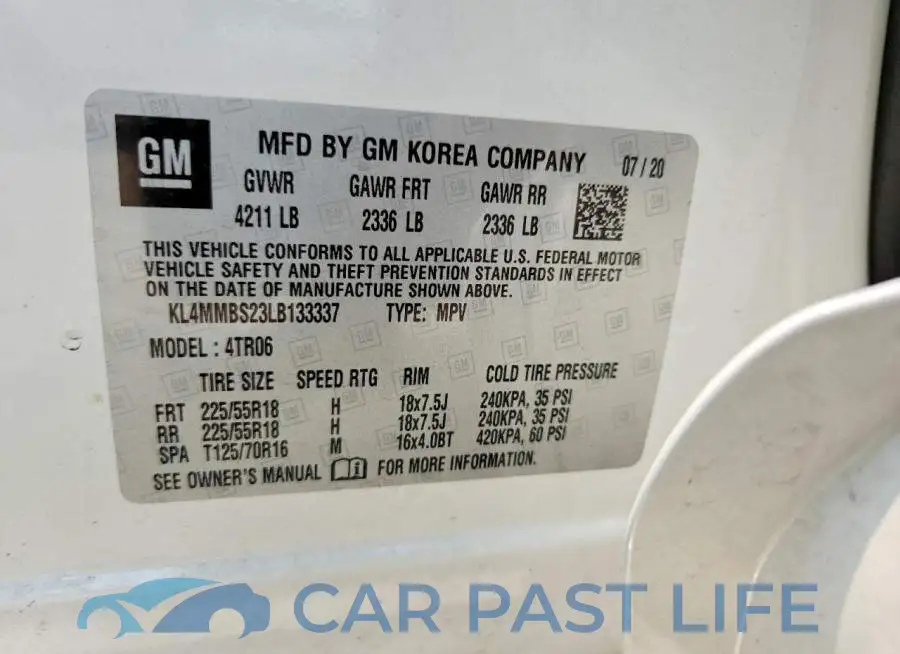 KL4MMBS23LB133337# 14