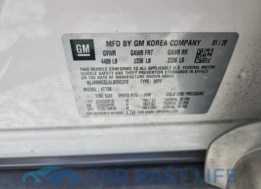 KL4MMGSL6LB095379# 13