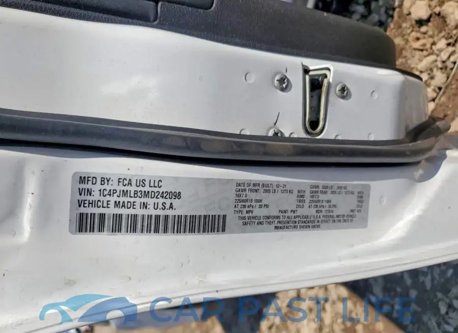 1C4PJMLB3MD242098# 13