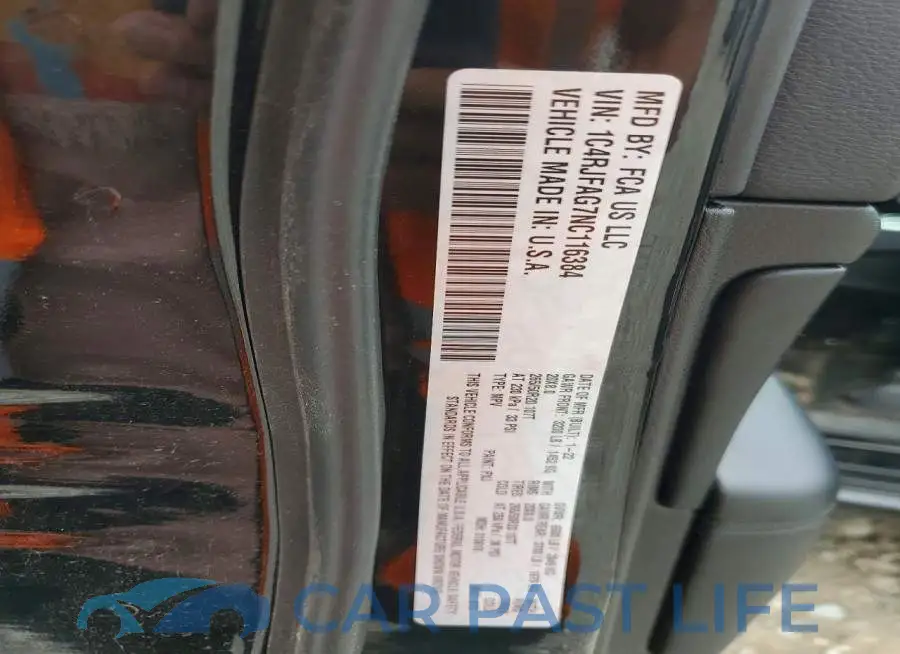 1C4RJFAG7NC116384# 13