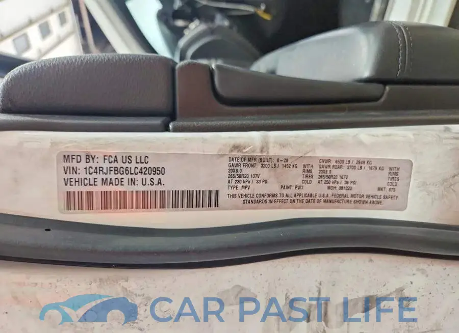 1C4RJFBG6LC420950# 13