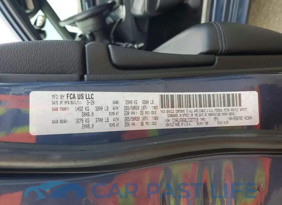 1C4RJFBG8LC327718# 14