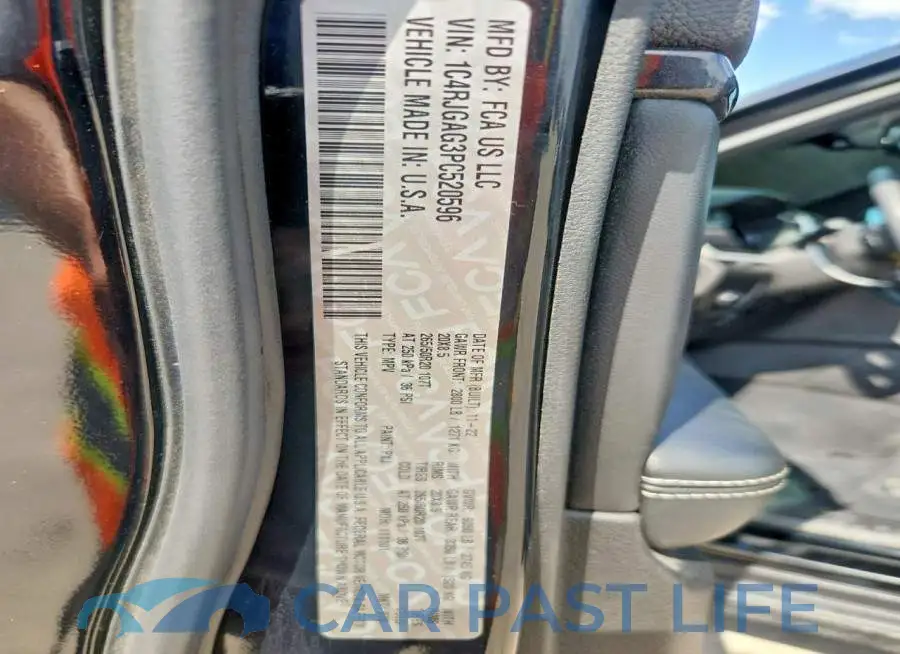 1C4RJGAG3PC520596# 13