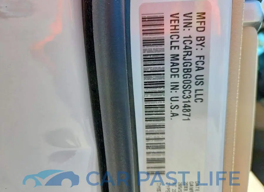1C4RJGBG0SC314871# 14