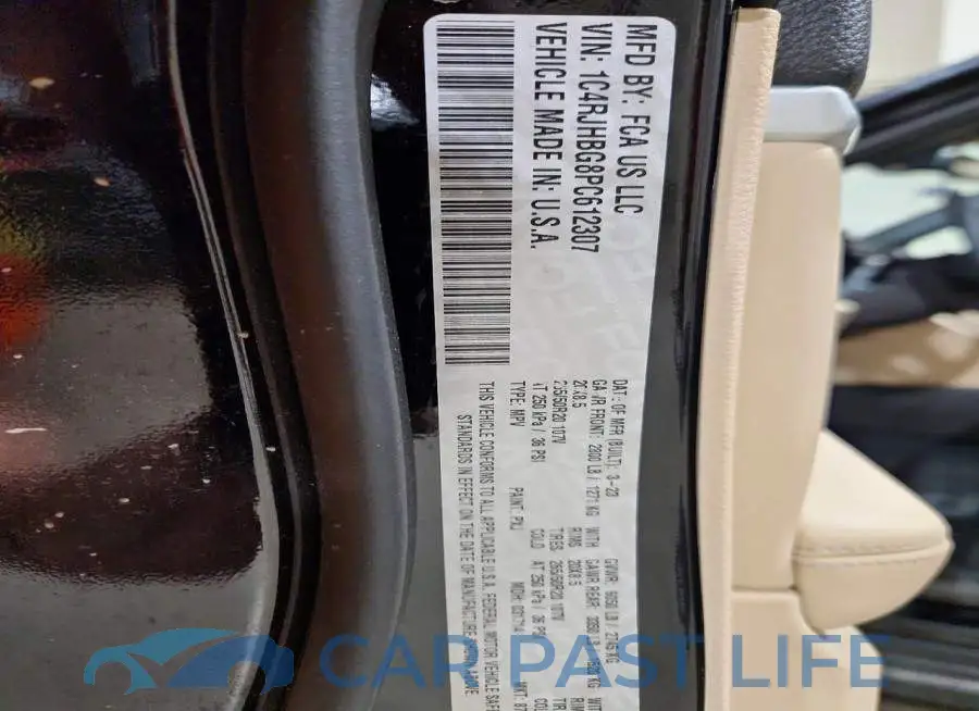 1C4RJHBG8PC612307# 13