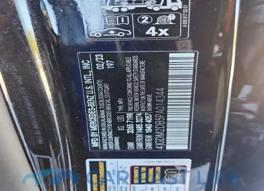 4JGDM2DB5PA014344# 14